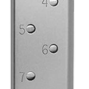CMC Match Grade 8-round .45 ACP 1911 stainless steel magazine with base pad