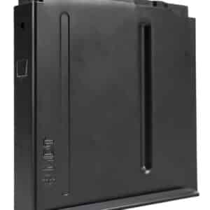 MDT AICS 5-round black steel magazine for .300 PRC, 3.850" CIP, Cerakote Elite finish
