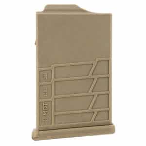 MDT AICS 10-round polymer magazine FDE for .308/6.5 Creedmoor