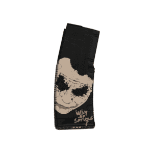 Black Rain Ordnance Joker 30rd 5.56x45 AR magazine with laser-etched design