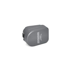 Warne MESIG54GR magazine extension for Sig P320 9mm, adds 5 rounds, 6061-T6 aluminum, hardcoat anodized gray