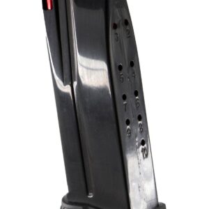 H&K CC9 10-round steel magazine with extended floor plate, black blued finish