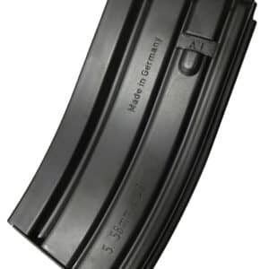 Heckler & Koch 416 20rd steel magazine in black for .223/5.56 NATO