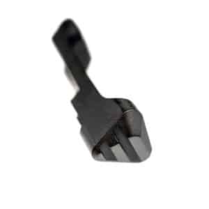 Tyrant CNC extended magazine release for Sig Sauer P320 in black steel