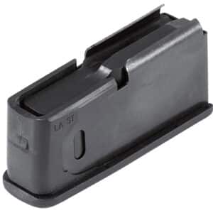 Browning AB3 4-round 30-06 Springfield magazine, blued steel with polymer base plate