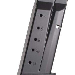 Smith & Wesson M&P Shield Plus 9mm magazine black stainless steel