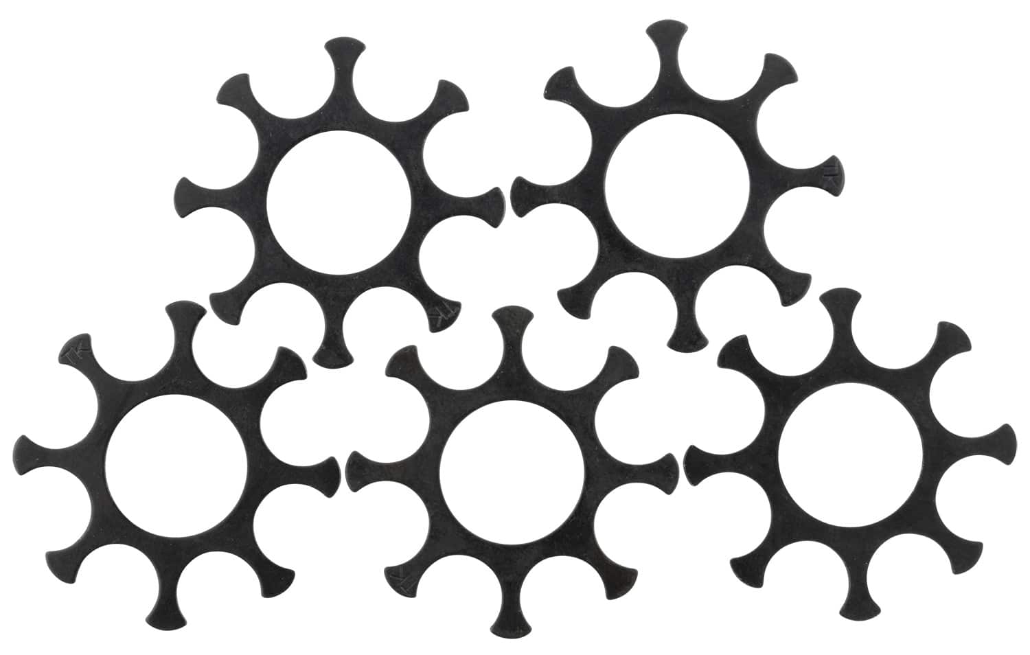 Smith & Wesson 3013767 moon clips 5-pack, 8-round blued steel for .357 Magnum