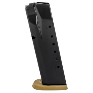 Smith & Wesson M&P .40 S&W 15-round steel magazine with Flat Dark Earth base plate