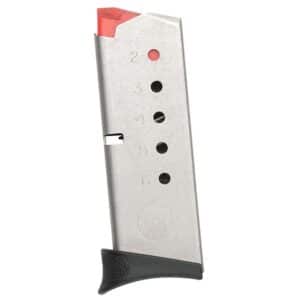 Smith & Wesson Bodyguard 6rd .380 ACP stainless steel replacement magazine