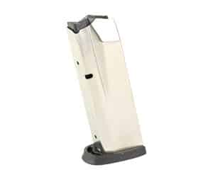 Smith & Wesson M&P 10-round .45 ACP magazine with black base plate