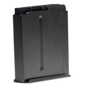 Savage Axis II Precision detachable 5-round AICS magazine for .30-06 and .270, matte blued steel