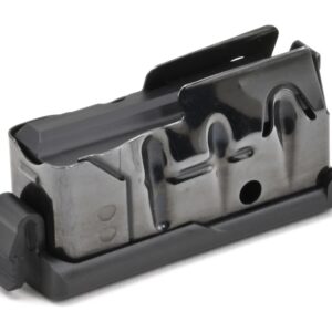 Savage Axis detachable steel rifle magazine, matte blue finish