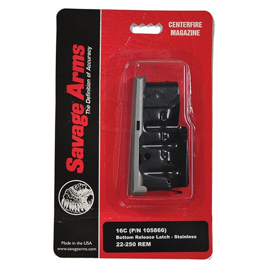 Savage 3-round stainless detachable magazine for 110/114/116C rifles
