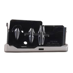 Savage Arms stainless 4-round detachable magazine fits 110 12 14 16C bottom release