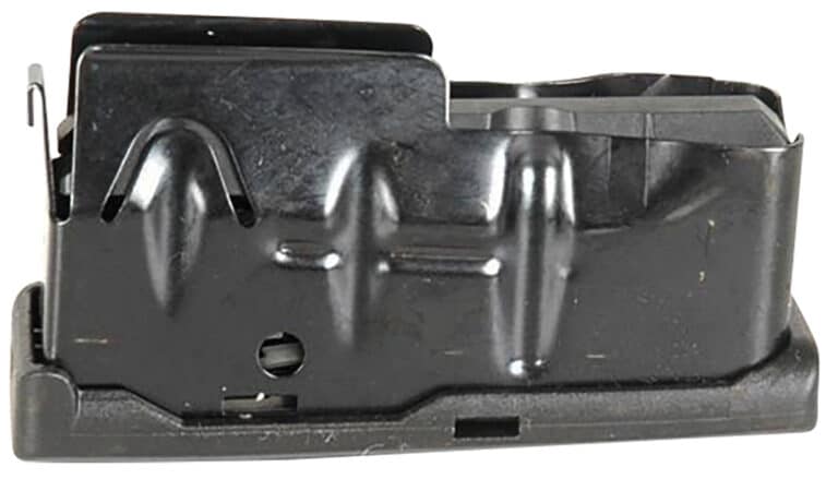 Savage 4-round matte blued steel detachable magazine for 10/11/12 series