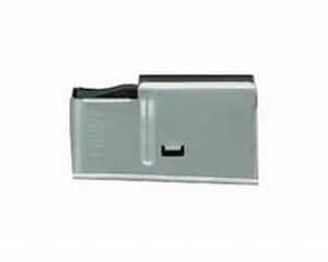 Savage 110 detachable magazine, matte blue steel, bottom-release latch, fits select Savage rifles