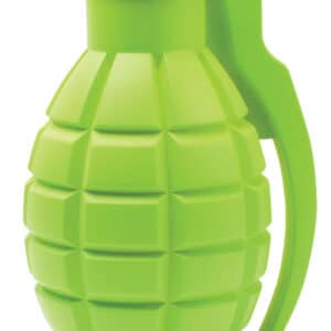 SME self-healing grenade target, green polymer with grenade illustration