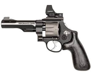 Smith & Wesson Model 327 WR Jerry Miculek 9mm 5-inch revolver with Vortex CompDot and Pelican case