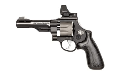 Smith & Wesson Model 327 WR Jerry Miculek 9mm 5-inch revolver with Vortex CompDot and Pelican case