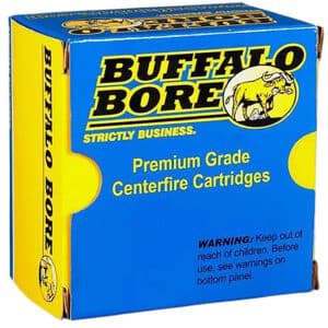 Buffalo Bore Ammunition 13B20 .480 Ruger 370gr Lead Flat Nose 20-round box