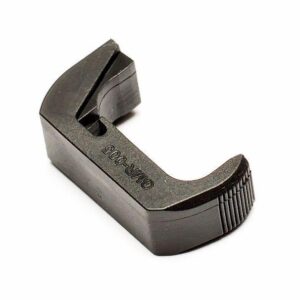Tangodown Vickers Tactical GEN 4 extended magazine catch for Glock 42, black, serrated release