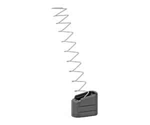 Shield Arms S15 +5 magazine extension, black anodized 6061 aluminum