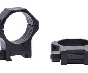 Riton Contessa 34mm hardened steel Picatinny scope rings, black finish