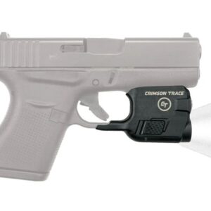 Crimson Trace LTG-773 Lightguard 110 Lumen for Glock 42 43 43X 48 black polymer trigger-guard mount