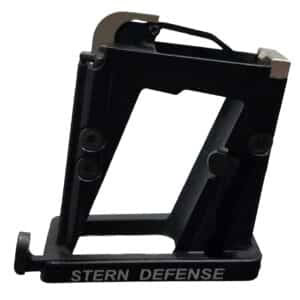 Stern Defense Mag-AD9 9mm/.40 S&W magazine adapter for AR-15 lower, Type III hard coat anodized