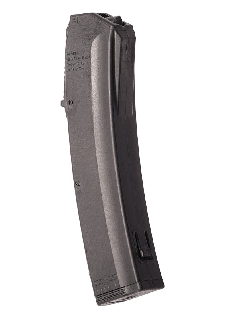 Patriot Ordnance Factory Phoenix 10-round 9mm polymer replacement magazine, black
