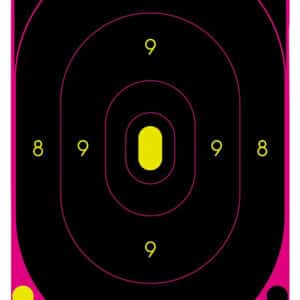 Birchwood Casey Shoot-N-C 12x18 oval silhouette reactive target pack of 100
