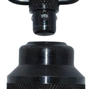 GrovTec US Inc GTSW298 Mag Cap Set Shotgun 1" Push Button Black Oxide Moss 590/835 12 Gauge Steel