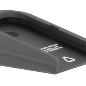 Strike Industries GALBPBK black anodized aluminum base plate for Glock magazines