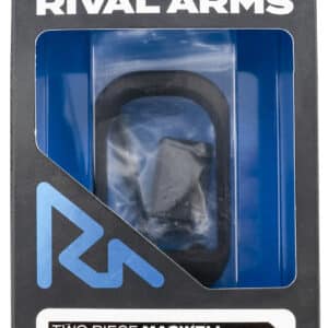 Rival Arms two-piece black anodized aluminum magwell for Gen5 Glock 17/22/34/35