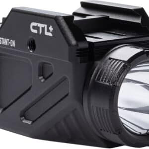 Viridian CTL+ universal weapon light, black, universal rail mount