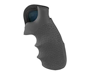 Hogue Monogrip black rubber grip for Smith & Wesson N-frame round butt revolver
