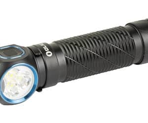 Olight Perun 3 black rechargeable headlamp with headband and magnetic base, up to 3000 lumens