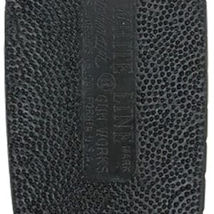 Pachmayr 00006 F325 Deluxe Black w/White Line Medium Rubber For Rifle/Shotgun