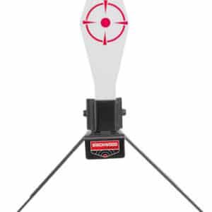Birchwood Casey spring loaded popper target 3/8 inch AR500 steel standing black