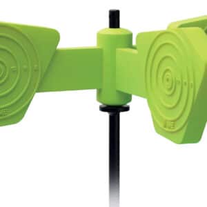 SME self-healing green windmill spinner target constructed from polymer