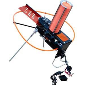 Do-All Outdoors FlyWay 30 automatic clay pigeon thrower, black steel, 30-target feeder