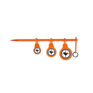 Do All Outdoors Tree Spinner Triple .22 LR three-paddle screw-in steel target