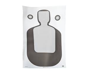 Action Target TQ-19 silhouette and vitals paper target 23 x 35 inches, 100 per box
