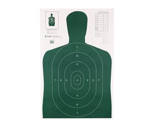 Action Target B27E Economy paper targets green 100 pack