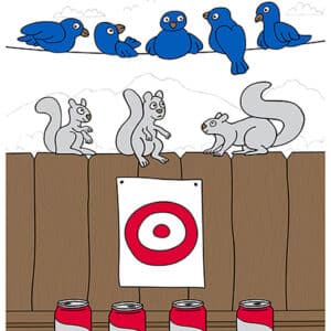 Action Target GSBKYARD100 hanging paper targets 23 by 35 inches multi-color box of 100