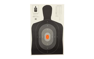 Action Target B-27E Pros paper silhouette target 23 x 35 inches 100 pack