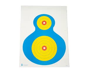 Action Target high visibility silhouette paper target 19 x 25 inches pack of 100