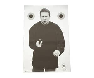 Action Target Vital Impact black paper targets - 100 pack