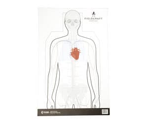 Action Target Fieldcraft double-sided paper training target 100-pack product image