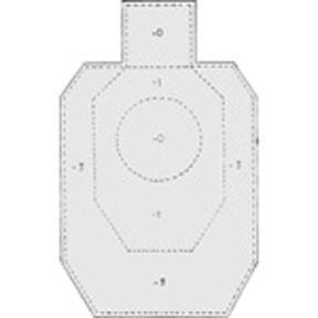 Speedwell Official IDPA Paper Targets 100 pack 22 x 34 inches
